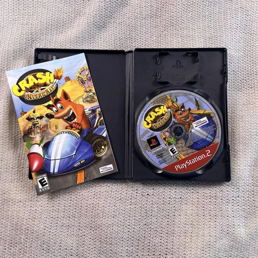 Sony Crash Nitro Kart PlayStation 2‎ PS2 Greatest Hits Racing Game CIB W/ Manual